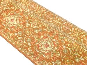 本場筑前博多　花更紗模様織り出し　袋帯